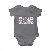 Bear Hunter Baby Onesie Outdoor Adventure Gift - Wonder Print Shop