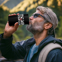 Bear Hunter 4 in 1 Can Cooler Tumbler Outdoor Adventure Gift - Wonder Print Shop