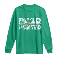 Bear Hunter Long Sleeve Shirt Outdoor Adventure Gift - Wonder Print Shop