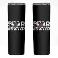 Bear Hunter Skinny Tumbler Outdoor Adventure Gift - Wonder Print Shop