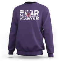 Bear Hunter Sweatshirt Outdoor Adventure Gift - Wonder Print Shop