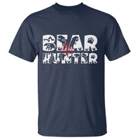 Bear Hunter T Shirt Outdoor Adventure Gift - Wonder Print Shop