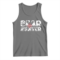 Bear Hunter Tank Top Outdoor Adventure Gift - Wonder Print Shop
