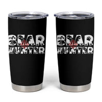 Bear Hunter Tumbler Cup Outdoor Adventure Gift - Wonder Print Shop