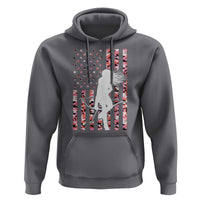 Patriotic Women Bow Hunter Hoodie American Flag Pink Camo Gift - Wonder Print Shop