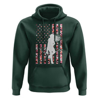 Patriotic Women Bow Hunter Hoodie American Flag Pink Camo Gift - Wonder Print Shop