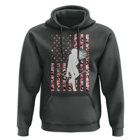 Patriotic Women Bow Hunter Hoodie American Flag Pink Camo Gift - Wonder Print Shop