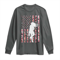 Patriotic Women Bow Hunter Long Sleeve Shirt American Flag Pink Camo Gift - Wonder Print Shop