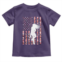 Patriotic Women Bow Hunter Toddler T Shirt American Flag Pink Camo Gift - Wonder Print Shop