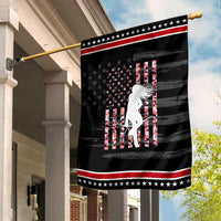 Patriotic Women Bow Hunter Garden Flag American Flag Pink Camo Gift