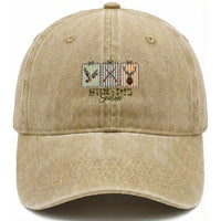 Hunting Season Washed Cotton Baseball Cap Funny Hunter Wife Gift