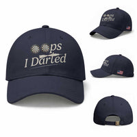 Oops I Darted Baseball Cap Funny Pub Darts Lover