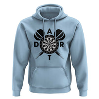 Vintage Dartboard Gift Idea For Dart Lover Hoodie - Wonder Print Shop