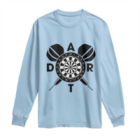 Vintage Dartboard Gift Idea For Dart Lover Long Sleeve Shirt - Wonder Print Shop