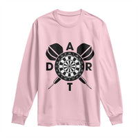 Vintage Dartboard Gift Idea For Dart Lover Long Sleeve Shirt - Wonder Print Shop