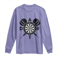 Vintage Dartboard Gift Idea For Dart Lover Long Sleeve Shirt - Wonder Print Shop