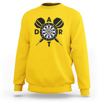 Vintage Dartboard Gift Idea For Dart Lover Sweatshirt - Wonder Print Shop