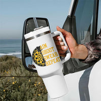 Funny Darts Retro Vintage Tumbler With Handle Aim Shoot Swear Repeat Dartist Gift - Wonder Print Shop