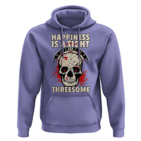 Happiness Is a Tight Threesome Hoodie Gothic Dart Player Gift - Wonder Print Shop