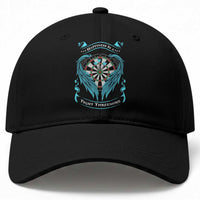 Dart Player Sport Baseball Cap Darts Happiness Is A Tight Threesome