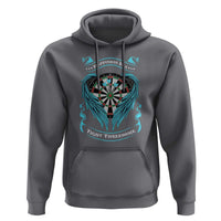 Dart Player Sport Hoodie Darts Happiness Is A Tight Threesome - Wonder Print Shop
