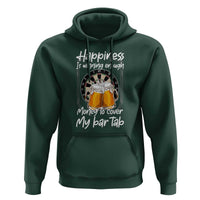 Bar Tab Darts Player Gift Hoodie Winning Money To Cover My Bar Tab - Wonder Print Shop