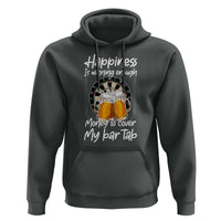 Bar Tab Darts Player Gift Hoodie Winning Money To Cover My Bar Tab - Wonder Print Shop