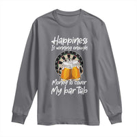Bar Tab Darts Player Gift Long Sleeve Shirt Winning Money To Cover My Bar Tab - Wonder Print Shop