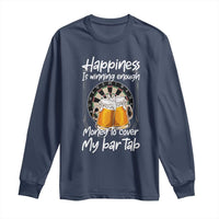 Bar Tab Darts Player Gift Long Sleeve Shirt Winning Money To Cover My Bar Tab - Wonder Print Shop
