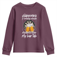 Bar Tab Darts Player Gift Youth Sweatshirt Winning Money To Cover My Bar Tab - Wonder Print Shop