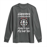 Darts Lover Drinking Game Long Sleeve Shirt Winning Money To Cover My Bar Tab - Wonder Print Shop