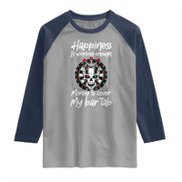 Darts Lover Drinking Game Raglan Shirt Winning Money To Cover My Bar Tab - Wonder Print Shop