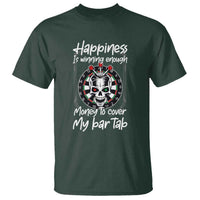 Darts Lover Drinking Game T Shirt Winning Money To Cover My Bar Tab - Wonder Print Shop