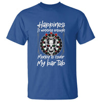Darts Lover Drinking Game T Shirt Winning Money To Cover My Bar Tab - Wonder Print Shop