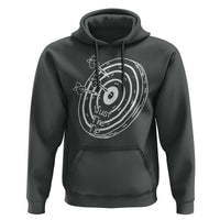 Funny Dirty Humor Dart Player Hoodie Just The Tip - Wonder Print Shop