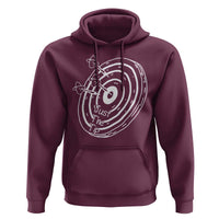 Funny Dirty Humor Dart Player Hoodie Just The Tip - Wonder Print Shop
