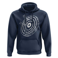 Funny Dirty Humor Dart Player Hoodie Just The Tip - Wonder Print Shop