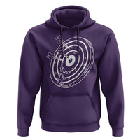Funny Dirty Humor Dart Player Hoodie Just The Tip - Wonder Print Shop