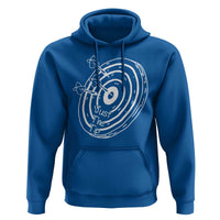 Funny Dirty Humor Dart Player Hoodie Just The Tip - Wonder Print Shop
