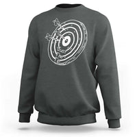 Funny Dirty Humor Dart Player Sweatshirt Just The Tip - Wonder Print Shop