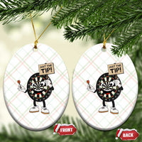 Just The Tip Quote Ceramic Ornament Dirty Humor Dartist Gift - Wonder Print Shop