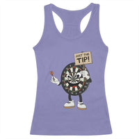 Just The Tip Quote Racerback Tank Top Dirty Humor Dartist Gift - Wonder Print Shop