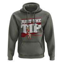 Funny Darts Player Gift Hoodie Just The Tip - Wonder Print Shop