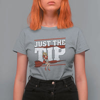 Funny Darts Player Gift T Shirt For Women Just The Tip - Wonder Print Shop