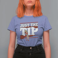 Funny Darts Player Gift T Shirt For Women Just The Tip - Wonder Print Shop