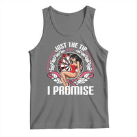 Just The Tip I Promise Tank Top Funny Dart Player Quote For Pub Fans - Wonder Print Shop
