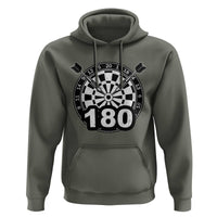 Funny Darts Max 180 Hoodie Dartist Darts Lover Gift - Wonder Print Shop