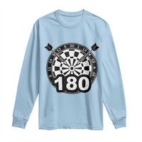 Funny Darts Max 180 Long Sleeve Shirt Dartist Darts Lover Gift - Wonder Print Shop