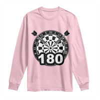 Funny Darts Max 180 Long Sleeve Shirt Dartist Darts Lover Gift - Wonder Print Shop