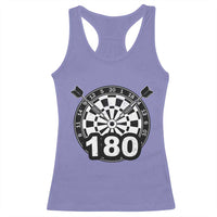 Funny Darts Max 180 Racerback Tank Top Dartist Darts Lover Gift - Wonder Print Shop